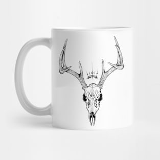 deer skull Mug